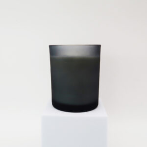 PGC-7005GREY frosted glass scented candle